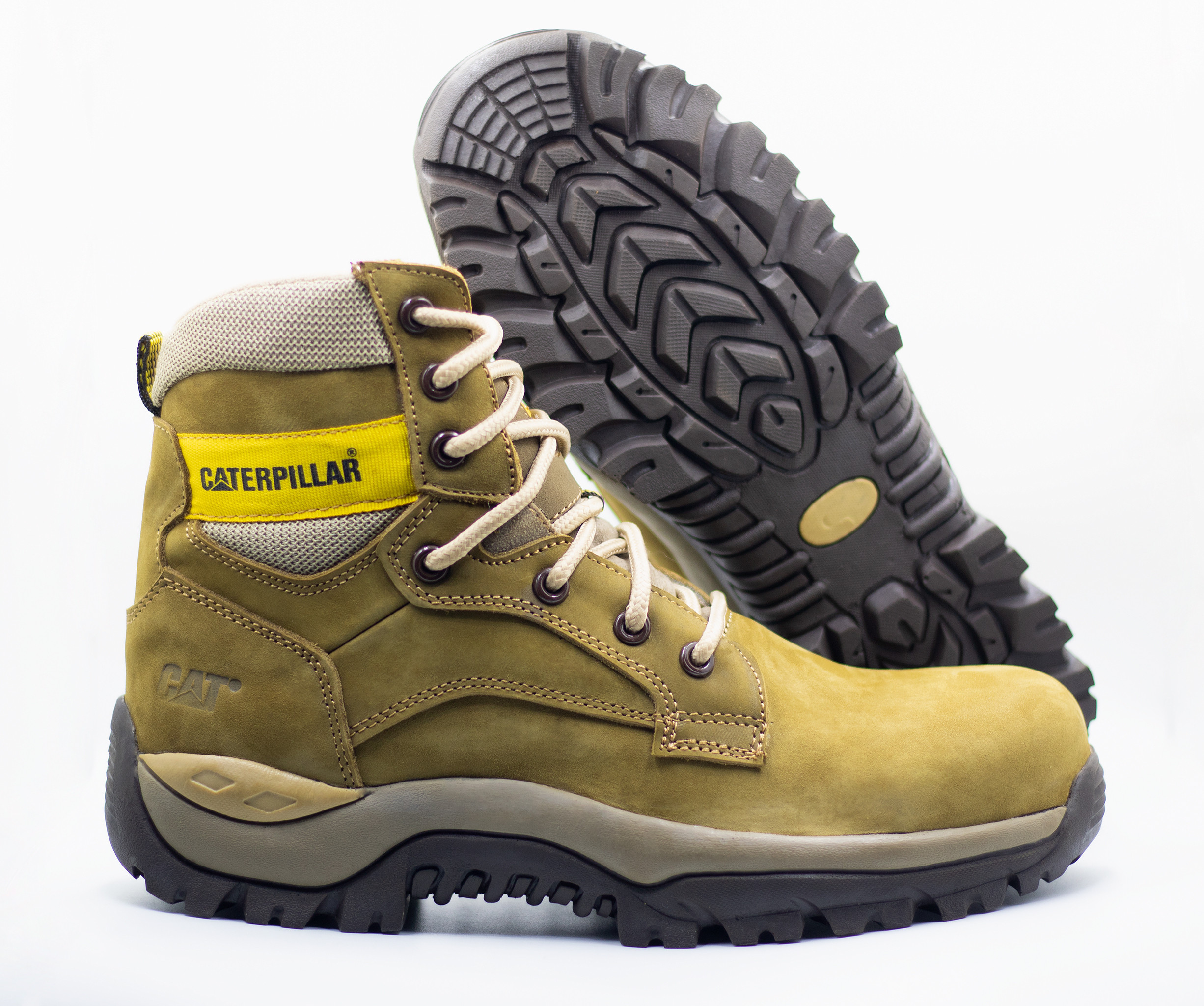 Bota Caterpillar 016 Ocre (Con Puntera)